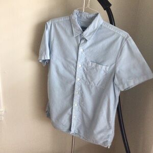 American Eagle Short Sleeve Button Down Shirt